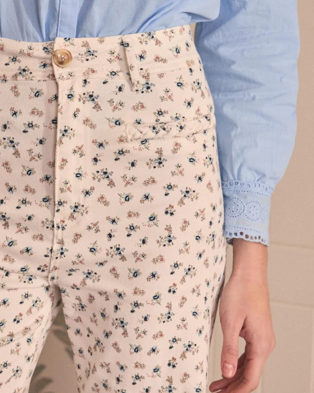 Polin et moi Ada Flower Jeans