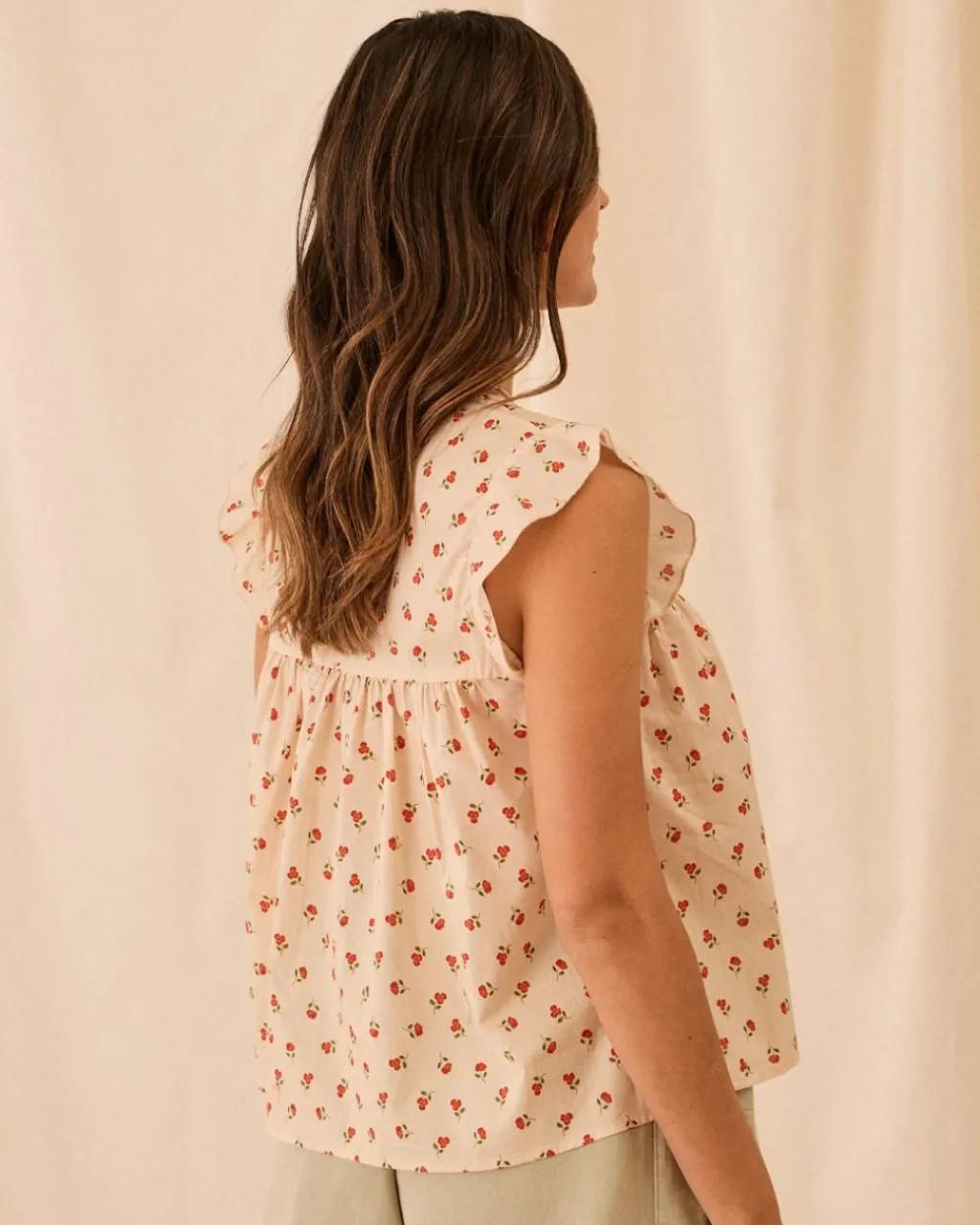 Polin et moi Amina Flowers Blouse