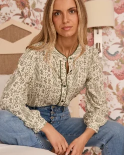 Polin et moi Angie imprimer Blouse