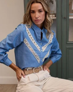 Polin et moi Anica Blouse brodée