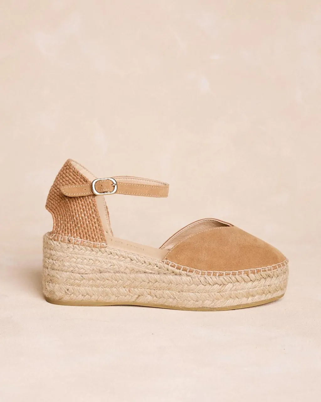 Polin et moi Aurelina Espadrille taupe