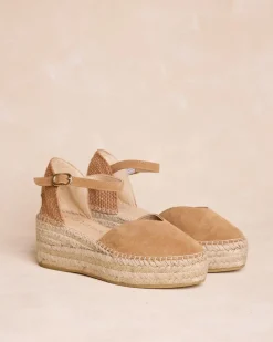Polin et moi Aurelina Espadrille taupe