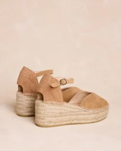Polin et moi Aurelina Espadrille taupe