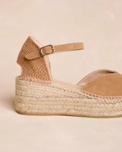Polin et moi Aurelina Espadrille taupe
