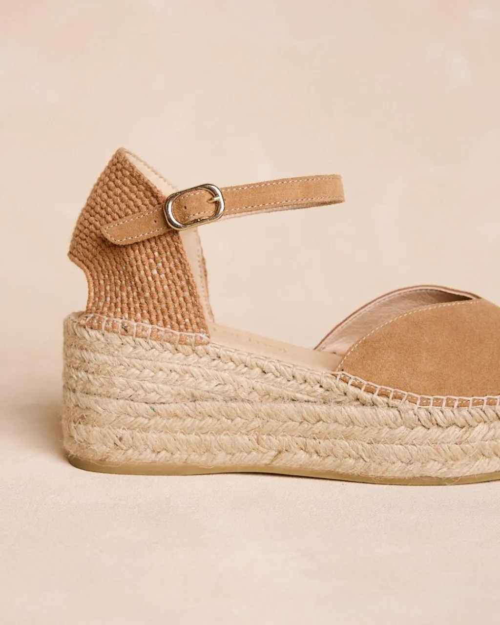 Polin et moi Aurelina Espadrille taupe