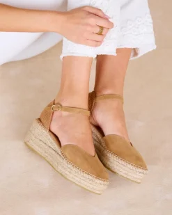 Polin et moi Aurelina Espadrille taupe