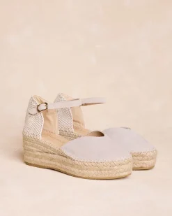 Polin et moi Aurelina Espadrille taupe
