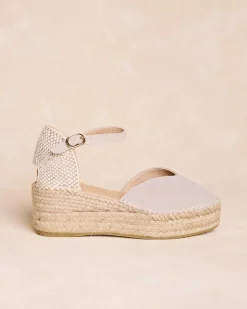 Polin et moi Aurelina Espadrille taupe