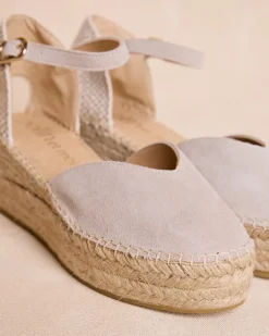 Polin et moi Aurelina Espadrille taupe