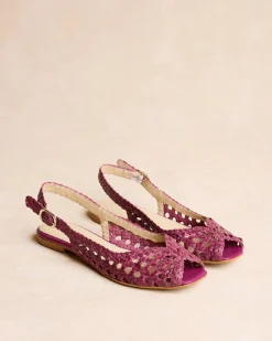 Polin et moi Ballerines Félicité tressée