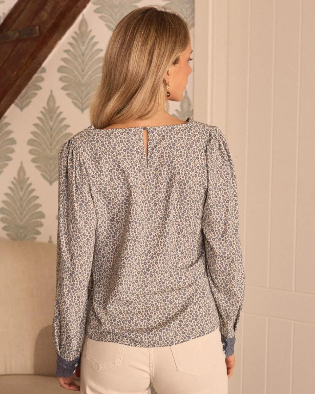 Polin et moi Belisa Flowers Blouse