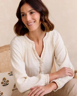 Polin et moi Berenice Neckline Blouse