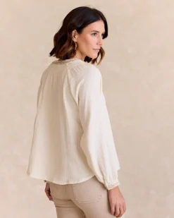 Polin et moi Berenice Neckline Blouse