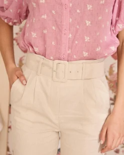 Polin et moi Bianca Pantalon ceinture