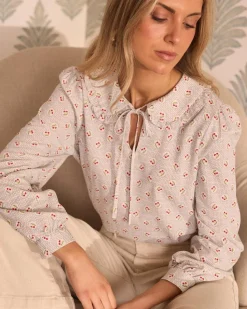 Polin et moi Blouse à col Juliette
