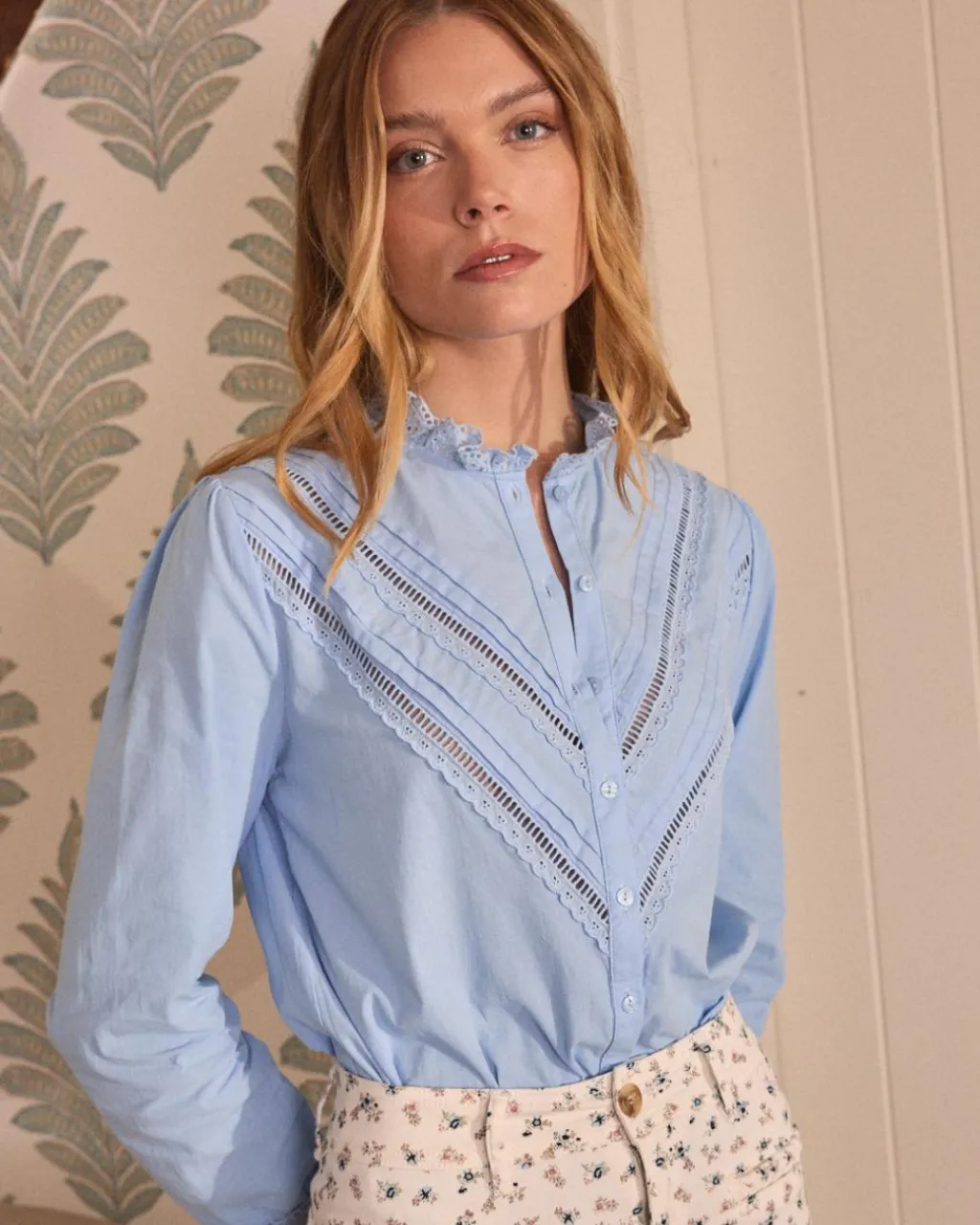 Polin et moi Blouse Broderie Alex