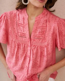 Polin et moi Blouse Broderie Niméa