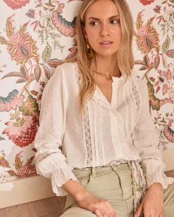 Polin et moi Blouse broderie Sabrina