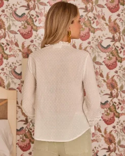Polin et moi Blouse broderie Sabrina
