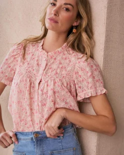 Polin et moi Blouse Garine Fleurs
