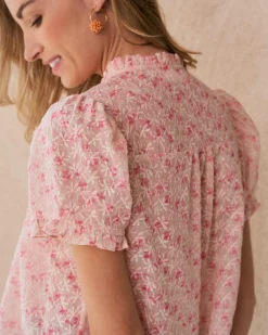 Polin et moi Blouse Garine Fleurs