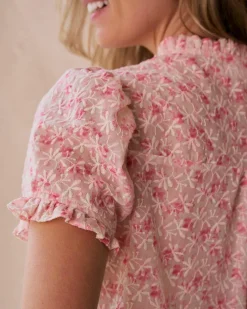 Polin et moi Blouse Garine Fleurs