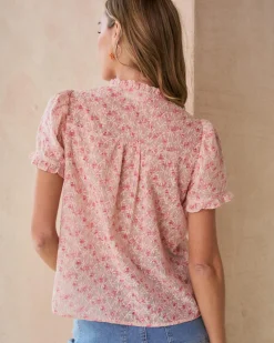 Polin et moi Blouse Garine Fleurs