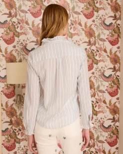 Polin et moi Blouse rayée Calin