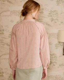 Polin et moi Blouse rayée Linda en lurex