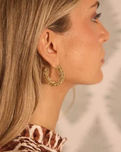 Polin et moi Boucle d’eille créole Éclat