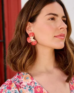 Polin et moi Boucles d’oreilles demi-grain