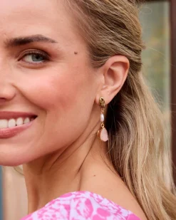 Polin et moi Boucles d’oreilles en pierre