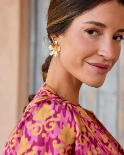 Polin et moi Boucles d’eilles Flower Trice