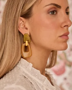 Polin et moi Boucles d’oreilles longues Calina