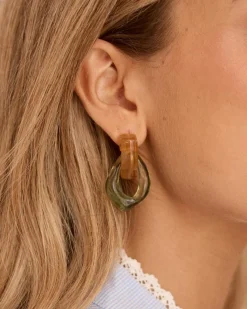 Polin et moi Boucles d’oreilles pendantes Acrea