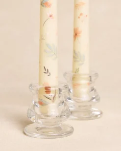 Polin et moi Bougeoir en verre Mimi