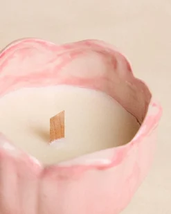 Polin et moi Bougie parfumée tulipe en céramique