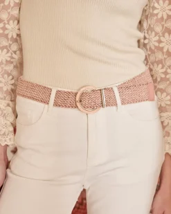 Polin et moi Ceinture en raphia