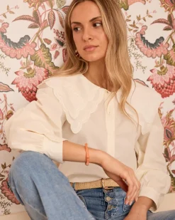 Polin et moi Chemise à col Iris