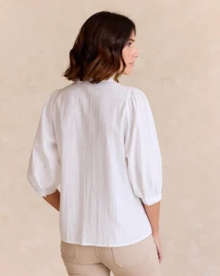 Polin et moi Chemise à manches tulipe