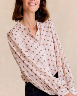 Polin et moi Chemise à pois Nila