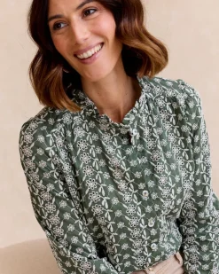 Polin et moi Chemise à volants Aurora