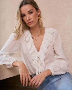 Polin et moi Chemise à volants Juliette