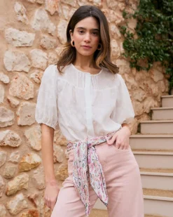 Polin et moi Chemise avec broderie Lua