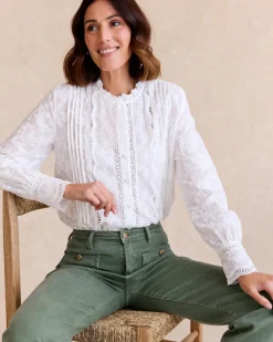 Polin et moi Chemise brodée he