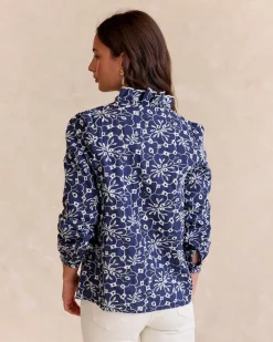 Polin et moi Chemise brodée Guada