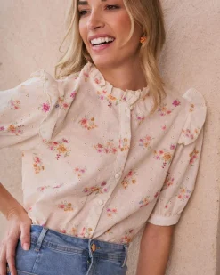 Polin et moi Chemise brodée Nati