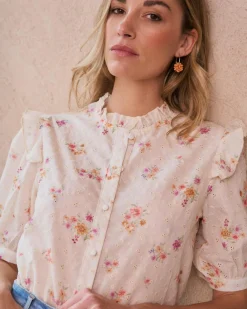 Polin et moi Chemise brodée Nati