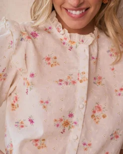 Polin et moi Chemise brodée Nati