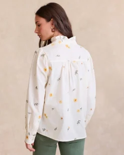 Polin et moi Chemise brodée Sabrina